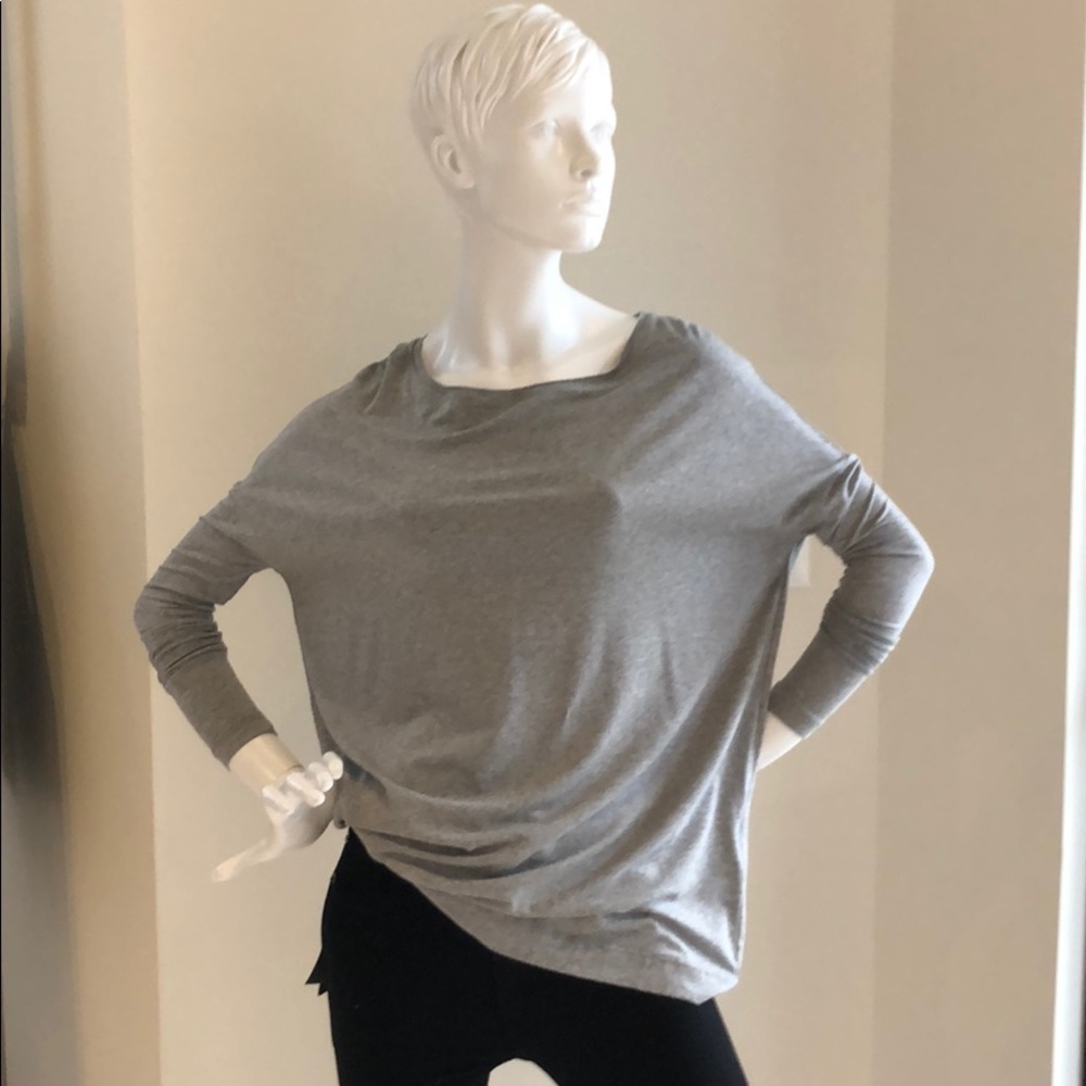Marlene Birger gray long sleeve tee